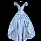 Beauty Prom Dress V-neck Pleated Ball Gown Sweet 16 Dress Evening Dress       D2836