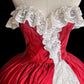 Elegant Prom Dress Sweetheart Pleated Ball Gown Evening Dress Quinceanera Dress    D2840