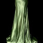 Gorgeous Prom Dress Green Spaghetti Straps Backless Pleated  Evening Dress Gala Dress Party Dress   D2945