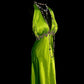Elegant Prom Dress V-neck Backless Evening Dress Gala Dress Party Dress   D2946