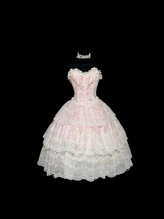 Cute Prom Dress Sweetheart Lace Pleated Evening Dress Sweet 16 Dress   D2947