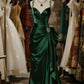 Gorgeous Prom Dress Spaghetti Straps Pleated Evening Dress Gala Dress   D2948