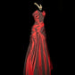 Stunning Prom Dress A Line Red Sweetheart Pleated Gala Dress Evening Dress Party Dress    D2953
