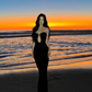 Sexy Women Dress Black Sweetheart Fitted Vacation Dress Seaside Party Dress Summer Date Dress   D2960