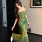 Beauty Prom Dress Square Neck Evening Dress Gala Dress Party Dress   D2966
