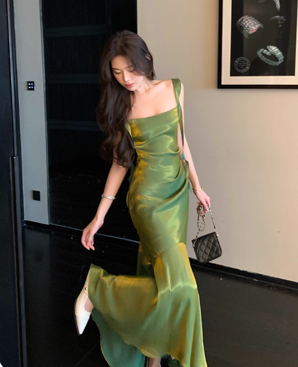 Beauty Prom Dress Square Neck Evening Dress Gala Dress Party Dress   D2966