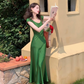 Minimalist Summer Dress Crew Neck Women Dress Vacation Dress Daily Date Dress   D2968
