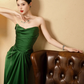 Charming Prom Dress Strapless Pleated Evening Dress Gala Dress Party Dress     D2970