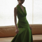 Charming Prom Dress Halter Pleated Evening Dress Gala Dress Party Dress     D2971