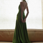 Charming Prom Dress Halter Pleated Evening Dress Gala Dress Party Dress     D2971