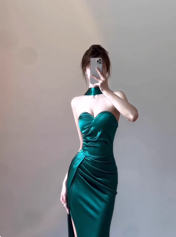 Sexy Prom Dress Sweetheart Pleated Gala Dress Evening Dress Party Dress D2975