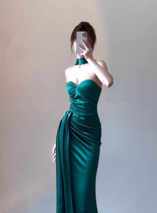 Sexy Prom Dress Sweetheart Pleated Gala Dress Evening Dress Party Dress D2975
