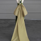 Elegant Prom Dress Halter Bowknot Gala Dress Evening Dress Party Dress D2977