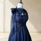 Beauty Homecoming Dress Navy Blue A Line Halter Pleated Short Prom Dress Party Dress Casual Dress   D2983