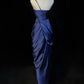Pretty Prom Dress One Shoulder Pleated Evening Dresses Gala Dress Party Dress D2987