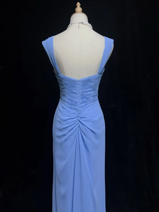 Charming Prom Dress Sweetheart Pleated Long Evening Dresses Gala Dress Party Dress D2988