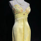 Stunning Prom Dress Light Yellow Spaghetti Straps Pleated Gala Dress Evening Dresses Party Dress D2991