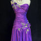 Gorgeous Prom Dress Purple A Line One Shoulder Pleated Gala Dress Evening Dresses Party Dress D2992