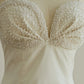 Elegant Prom Dress Spaghetti Straps Pearl Evening Dress Gala Dress D3002
