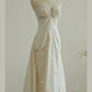 Elegant Prom Dress Spaghetti Straps Pearl Evening Dress Gala Dress D3002