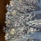 Shiny Prom Dress Light Blue Crew Neck Pleated Party Dress Gala Dress Evening Dress  D3007