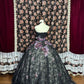Unique Prom Dress Strapless Lace Ball Gown Evening Dress Quinceanera Dress    D3013