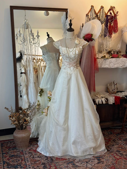 Charming Prom Dress A Line Square Neck Lace Gala Dress Evening Dress    D3026