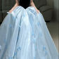 Stunning Prom Dress Sweetheart Pleated Ball Gown Evening Dress Sweet 16 Dress   D3028