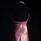 Charming Prom Dress A Line Halter Crystal Evening Dresses Birthday Party Dress Gala Dress D3037