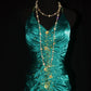 Gorgeous Prom Dress Halter Pleated Evening Dresses Gala Dress D3041