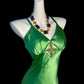 Charming Prom Dress Green V-neck Evening Dresses Gala Dress D3043