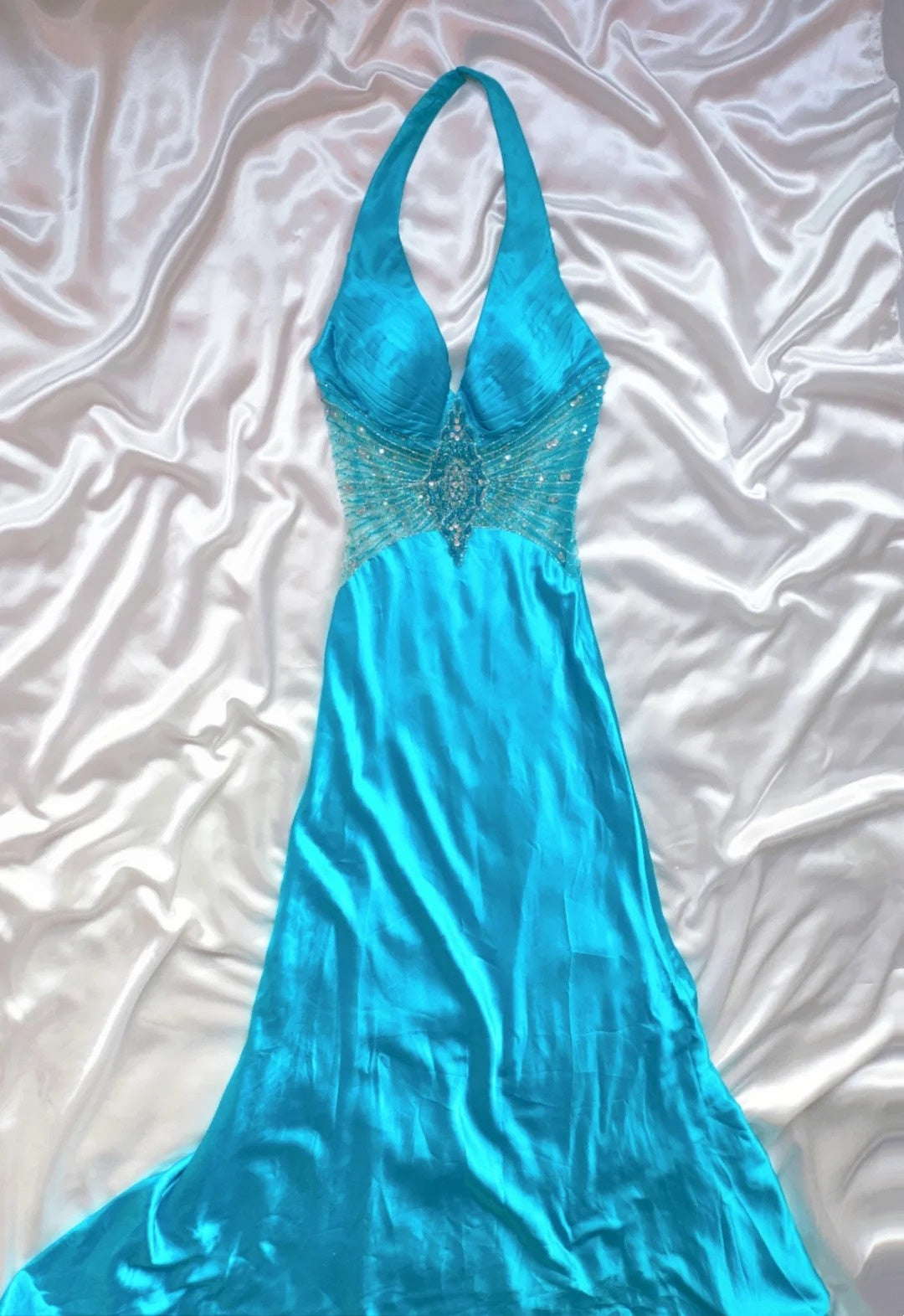 Charming Prom Dress Halter Pleated Evening Dresses Gala Dress Party Dress D3047