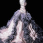 Stunning Prom Dress Crew Neck Ruffle Evening Dress Birthday Party Dress Quinceanera Dress      D3057