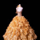 Shiny Prom Dress Strapless Ruffle Evening Dress Birthday Party Dress Quinceanera Dress      D3058