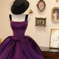 Gorgeous Prom Dress Dark Purple Strapless Evening Dress Birthday Party Dress Ball Gown       D3059