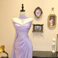 Elegant Prom Dress V-neck Pleated Mermaid Evening Dress Gala Dress        D3060