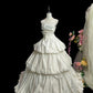 Elegant Strapless Pleated Wedding Gown Wedding Dress D3065