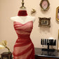 Stunning Prom Dress Sweetheart Pleated Tulle Mermaid Evening Dress Gala Dress    D3074