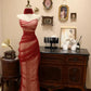 Stunning Prom Dress Sweetheart Pleated Tulle Mermaid Evening Dress Gala Dress    D3074
