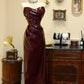 Gorgeous Prom Dress Strapless Pleated Evening Dress Birthday Party Dress D3086