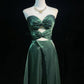 Stunning Prom Dress Dark Green A Line Sweetheart Evening Dress Gala Dress     D3095