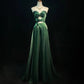Stunning Prom Dress Dark Green A Line Sweetheart Evening Dress Gala Dress     D3095
