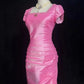 Charming Prom Dress Square Neck Pleated Evening Dress Gala Dress Birthday Dress     D3096