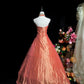 Atemberaubendes Ballkleid Neckholder Plissee Abendkleid Ballkleid Galakleid D3101