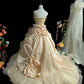 Süßes Ballkleid Gelb Spaghettiträger Plissee Tüll Abendkleid Quinceanera Kleid Ballkleid D3106
