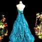 Stunning Prom Dress A Line Halter Pleated Evening Dress Gala Dress Birthday Party Dress   D3114