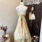 Charming Prom Dress A Line Spaghetti Straps Pleated Gala Dress Evening Dress   D3129