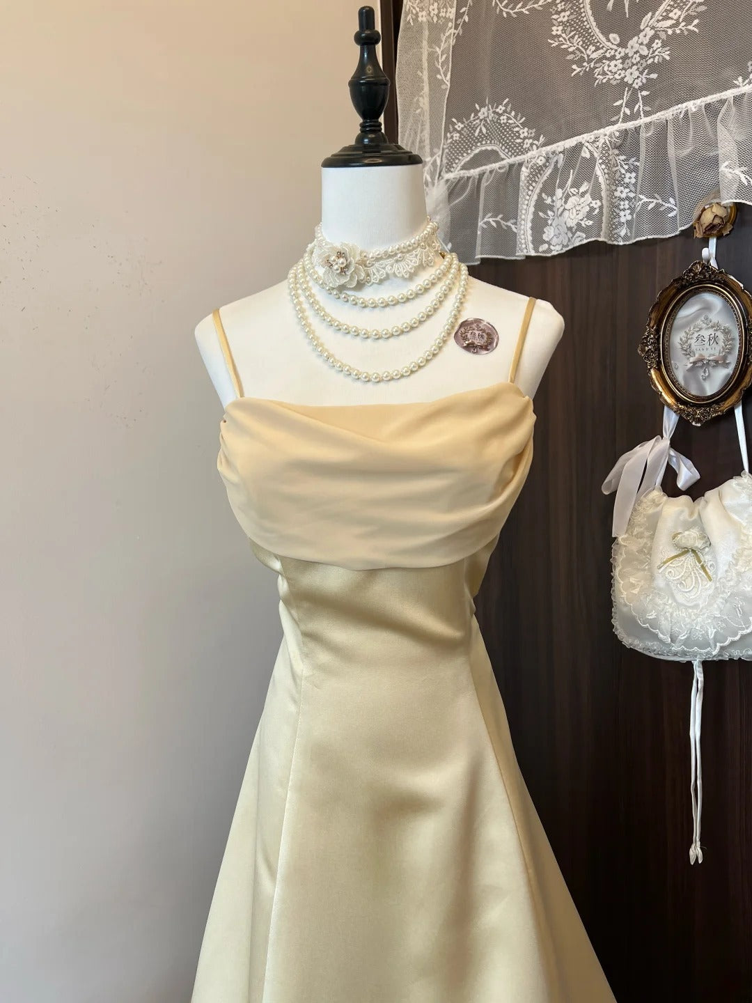 Charming Prom Dress A Line Spaghetti Straps Pleated Gala Dress Evening Dress   D3129