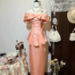 Elegant Prom Dress Off Shoulder Gala Dress Evening Dress    D3130