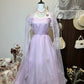 Elegant Prom Dress A Line Off Shoulder Evening Dress Gala Dress   D3131
